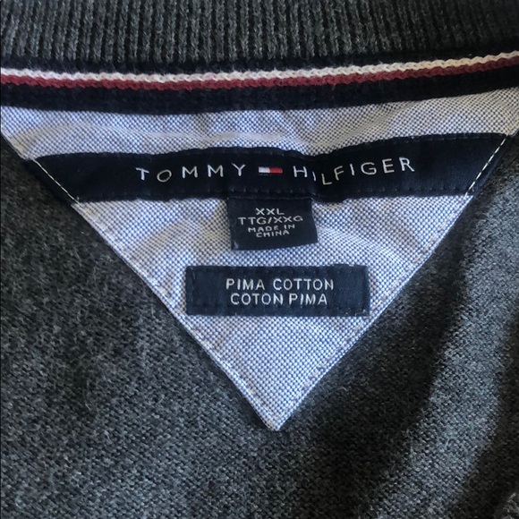 XXL Tommy Hilfiger Pima Cotton Sweater - Picture 4 of 4